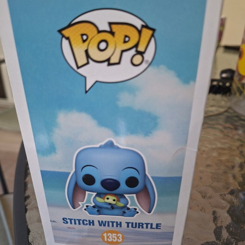 Funko Pop! Stitch with Turtle limited edition 120 pcs, new