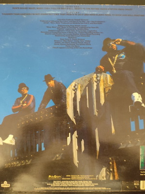 Run DMC Tougher Than Leather LP μεταχειρισμένο, hip-hop