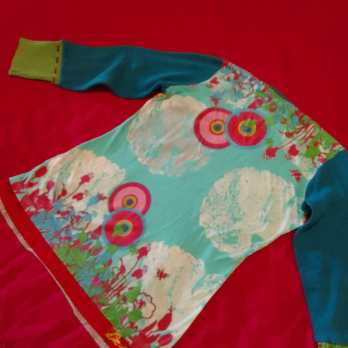 Desigual women's blouse used, colorful, size L