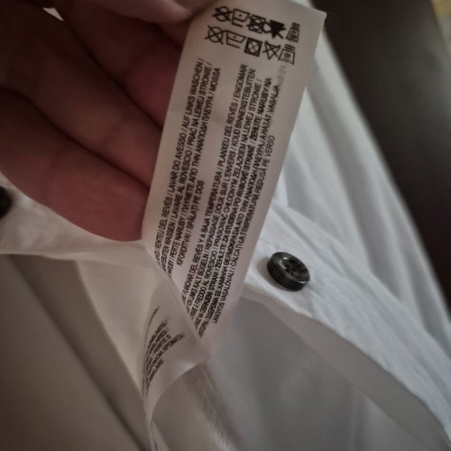 Primark White Cotton Shirt like new, XL
