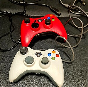 Gamepad λευκό ή κόκκινο, τύπου Microsoft