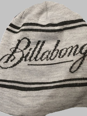 Billabong men's hat unisex, like new, gray, size L