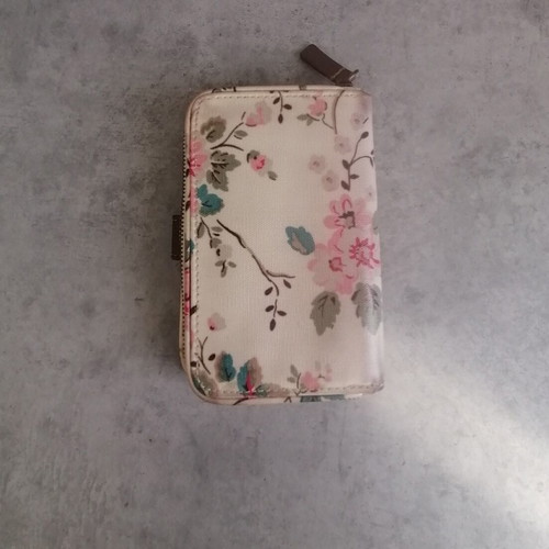 Kath Kidston vintage wallet used with floral design and card slots
