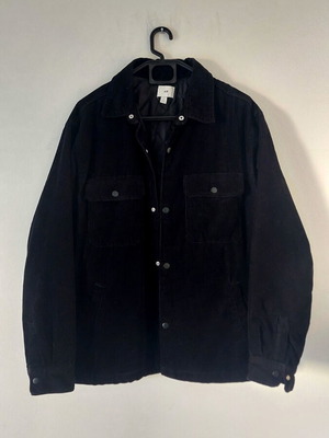 Jacket μαύρο κοτλε H&M σαν καινούργιο, μέγεθος M