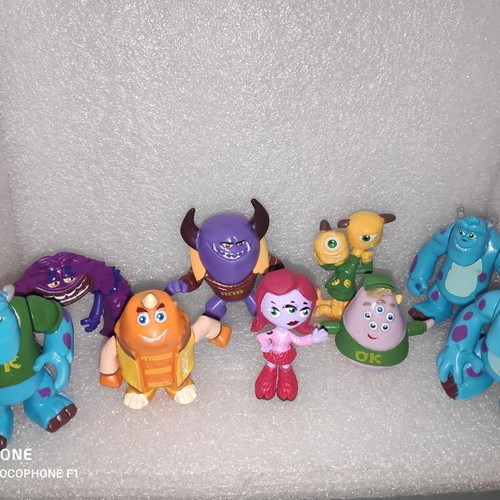 Monsters University Disney Pixar collectible figure set of 11 like new