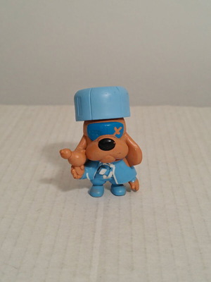 Mini dog figure used
