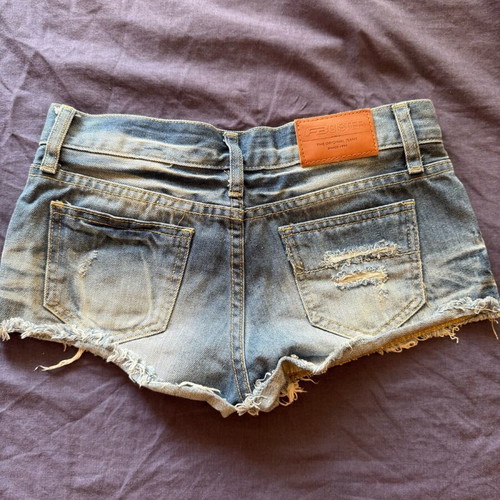 Fb Sister denim shorts like new, size XXS, blue