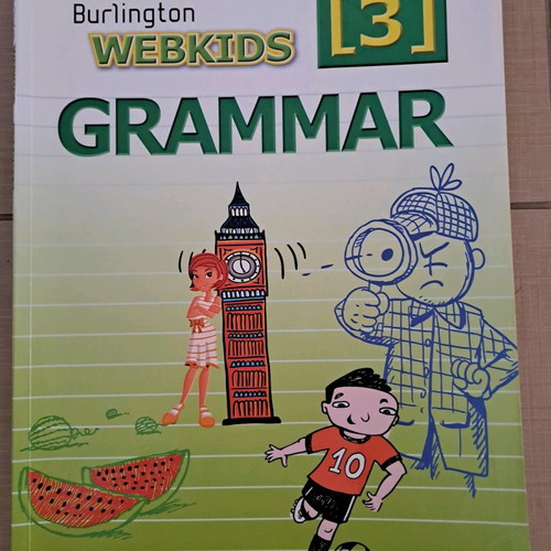 Burlington Webkids Grammar English books used, set of 2