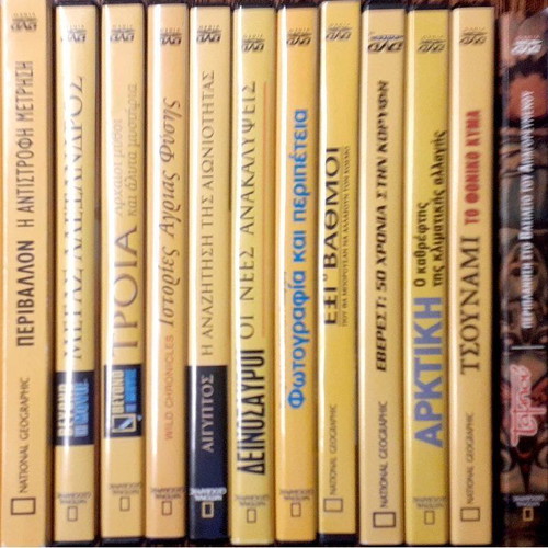 National Geographic DVDs like new