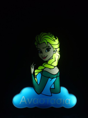 Frozen lamp with music, rechargeable battery, Type C charging port