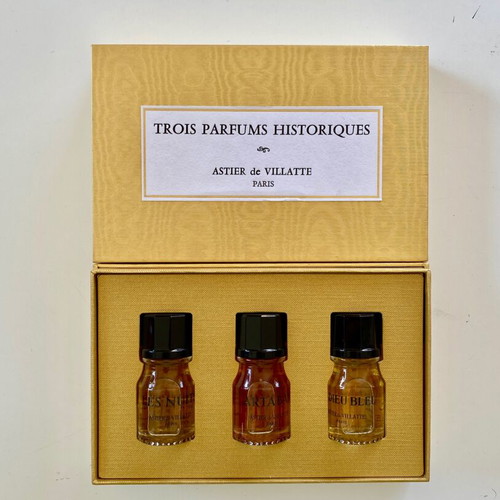 Astier de Villatte Trois Parfums Historiques подаръчен комплект като нов, 3x10 мл