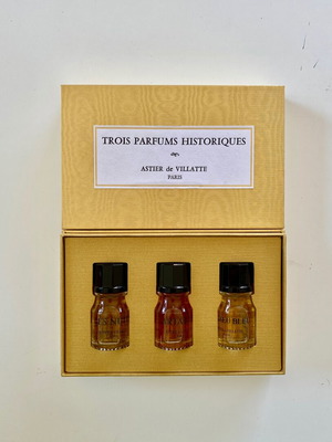 Astier de Villatte Trois Parfums Historiques подаръчен комплект като нов, 3x10 мл