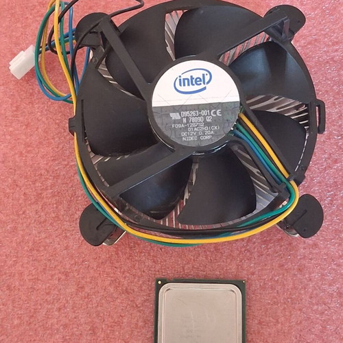 Intel D95263-001 fan and Pentium Dual-Core E2140 1.60GHz CPU used