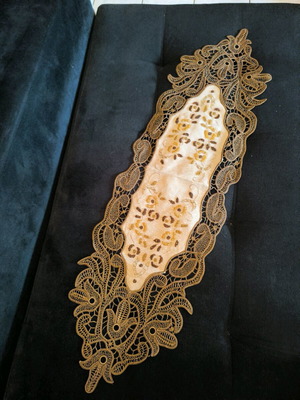Table runner with handmade finish new 1.10