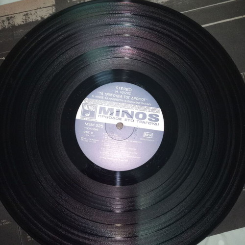 Vinyl Manos Loizos Vasilis Papakonstantinou Songs of the Street like new, entechno