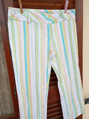 Capri pants XL like new, elastic fabric