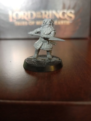 Bifur Hobbit miniature like new, Games Workshop Lord of the Rings