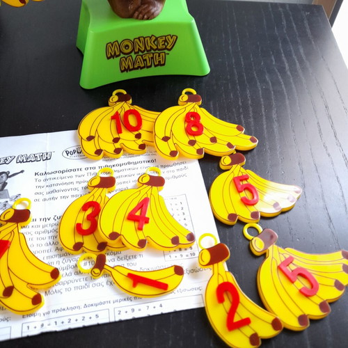 Monkey Math used educational game, missing 2 bananas