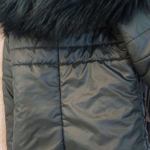 Children's jacket used, size 110 cm, green, ages 4-5