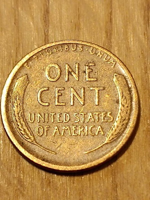 Lincoln 1 Cent 1919-S used, rare find
