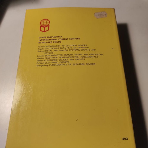 Integrated Electronics book like new, English edition