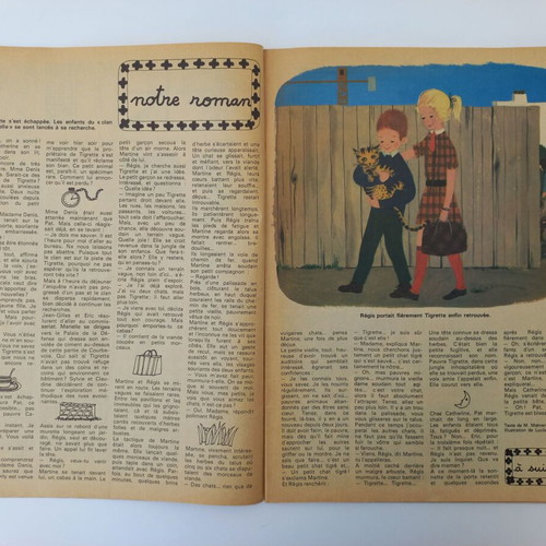 Lisette comic used, large format, 1969