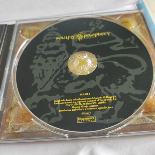 Soulfly Prophecy CD album like new, limited edition digipak 2004