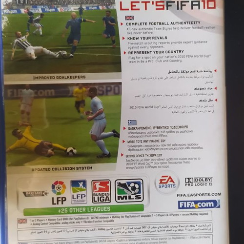 Fifa 2010 used for Sony PlayStation