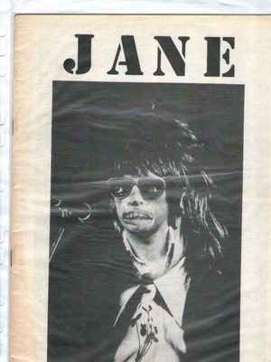 Jane magazine used black and white fanzine