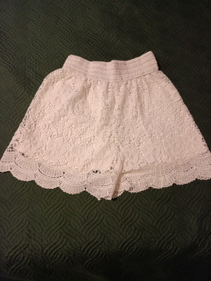 Lace shorts new, pack of 2, black and white