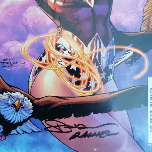 Wonder Woman vol.3 (2006-2010) #1 signed, like new