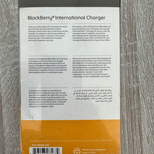BlackBerry mini Usb charger new