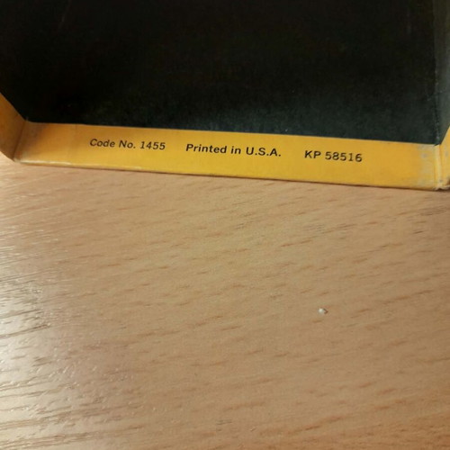 Kodak Instamatic 104 box used, authentic vintage