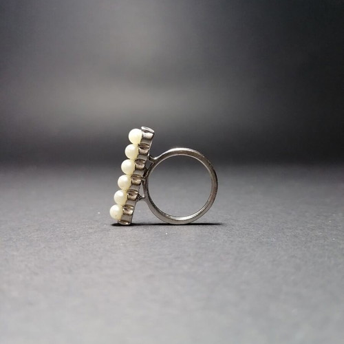 Ring No. 53.5 like new, silver
