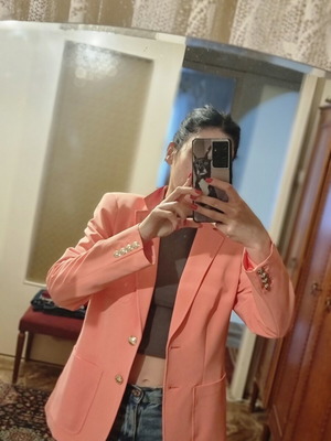 Σακάκι σωμόν Tommy Hilfiger σαν καινούργιο, μέγεθος S