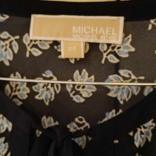 Michael Kors kaftan top new, one size, blue