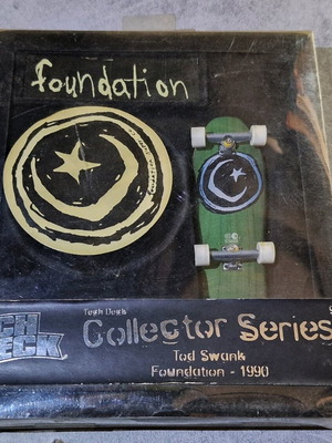Tech Deck Collector Series 1990 Tod Swank Foundation fingerboard new