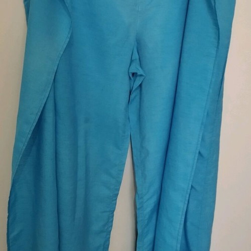 Summer pants turquoise like new, size M