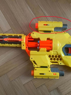 Nerf тактическа светлинна приставка като нова