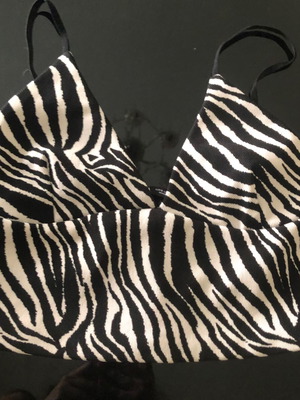 Top leopard print like new, size S