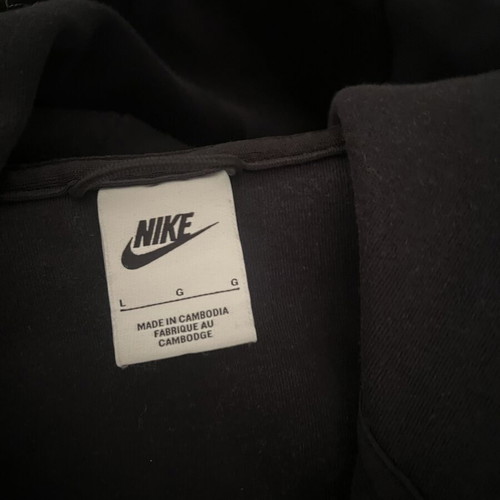 Nike Tech jacket like new, black and grey