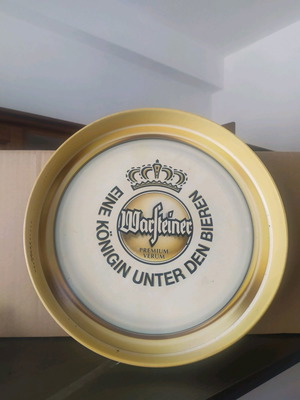 Warsteiner plastic beer serving tray suitable for use or collectors