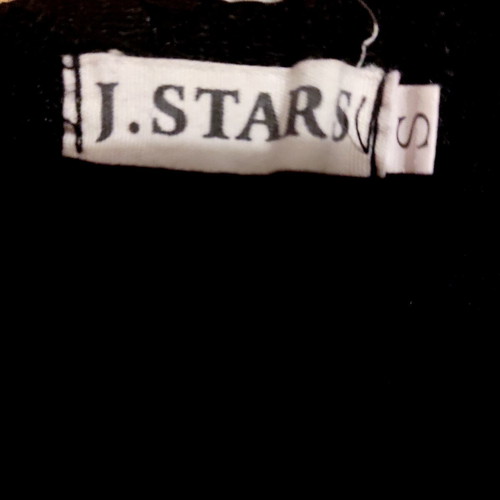 J. Stars Lace Shorts with Matching Band Detail like new, black and silver