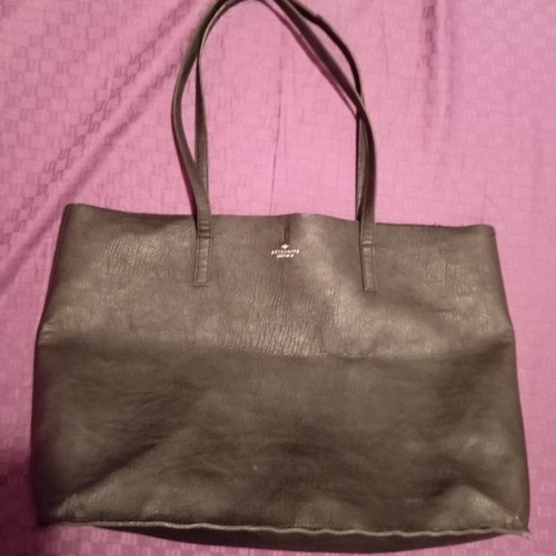 H&M black women's handbag used, very large