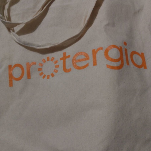 Protergia power bank and fabric shopping bag new