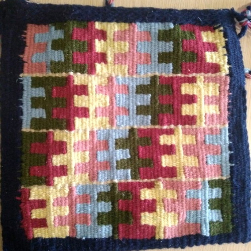 Handmade betel bag new with Tsakonian comb pattern