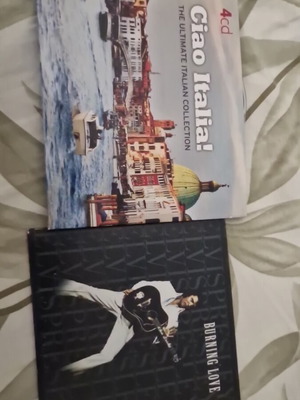Ciao Italia και Elvis CD μεταχειρισμένα, είδος pop