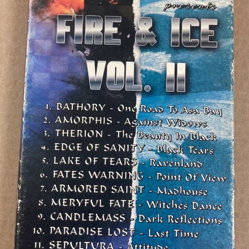 VHS tape Metal Invader Fire & Ice Vol II 1997 used