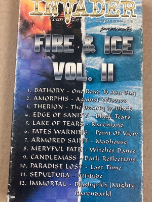 VHS tape Metal Invader Fire & Ice Vol II 1997 used