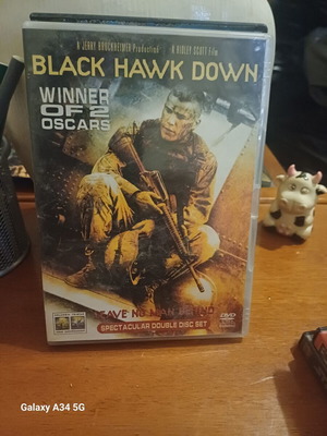 DVD Black Hawk Down like new, no Greek subtitles, adventure
